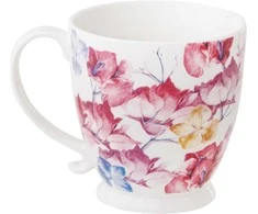 Puodelis porcelianinis GARDEN 480 ml baltas Ambition 40063