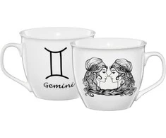 Zodiako porcelianinis puodelis 550 ml Gemini AMBITION
