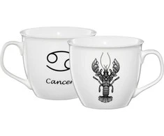 Zodiako porcelianinis puodelis 550 ml Cancer AMBITION