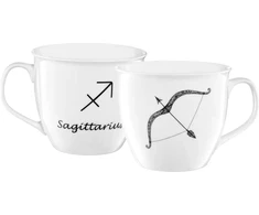 Zodiako porcelianinis puodelis 550 ml Šaulys AMBITION