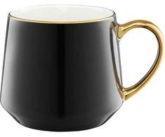Porcelianinis puodelis Royal Ambition 460 ml juodas