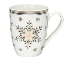 Art Deco Stars Kalėdinis puodelis 360 ml snaigės AMBITION