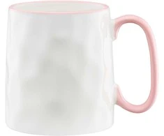 Puodelis Zanzi 400 ml rožinė AMBITION