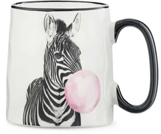 Zanzi Puodelis 400 ml zebra AMBITION