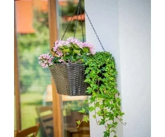 3 dalių kvadratinių vazonų rinkinys wenge PATIO
