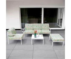 Lauko baldų komplektas Agat D023-07EB / G039-11LB PATIO sodo baldų komplektas