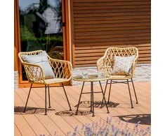 Lauko baldų komplektas PATIO Desire, smėlio