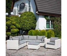 Lauko baldų komplektas PATIO Dorothee, baltas