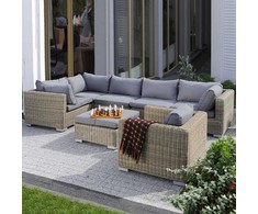 Lauko baldų komplektas PATIO Dorothee, rudas