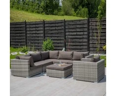 Lauko baldų komplektas PATIO Claudine, rudas