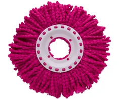 Rotacinio šluotos galvutė 16 cm rožinė