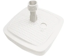 Rotango skėčio pagrindas baltas 39 x 39 cm 12 l PATIO