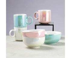 Salaterka 14 cm Pearl balta AMBITION