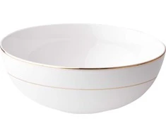 Dubenėlis AMBITION AURA GOLD, porcelianinis, 20 cm