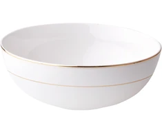 Dubenėlis AMBITION AURA GOLD, porcelianinis, 20 cm