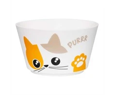 Salaterka Kitty 14 cm oranžinė AMBITION