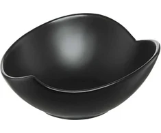 Salotų dubuo Salsa Leaf 18 cm juodas AMBITION