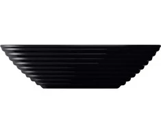 Salotų dubuo/gili lėkštė Harena 20 cm juoda LUMINARC