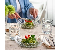 Salotų dubuo / Platter Estrella 22 cm PASABAHCE