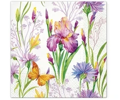 Paw Iris Butterfly servetėlės 33 x 33 cm 20 vnt
