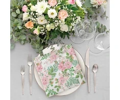 Paw Rožė Hip Flowers Popierinės servetėlės 33 x 33 cm 20 vnt