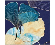 Stilingos ginko accen popierinės servetėlės 33 x 33 cm 20 vnt. PAW