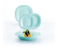 Vakarienės rinkinys 6 asmenims Carine Neo Turquoise 18 dalių LUMINARC
