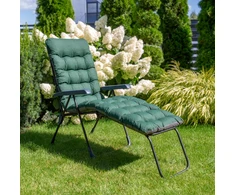 Setenil Juodas Edition H024-32PB PATIO sodo šezlongas su atrama kojoms