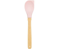 Silikoninis virtuvinis šaukštas su apvadu Alice pink AMBITION