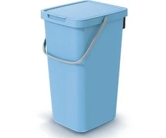 Šiukšliadėžė 25 l 29,5x26x48,5 cm mėlyna SYSTEMA Q COLLECT KEDEN