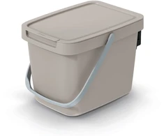 Šiukšliadėžė Systema Q Collect 6 l smėlio spalva KEDEN