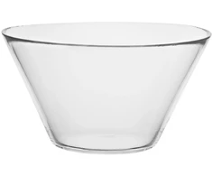 Skaidrus salotų dubuo Daga 17 cm TREND GLASS