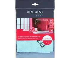 Šluostė do mycia okien su mikrofibry Smart Fibre 32 x 32 cm VELKEA