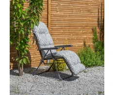 Sodo fotelis su atrama kojoms Samar Plus H039-06PB PATIO