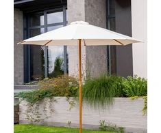 Sodo skėtis PATIO Poly Ecru, 3 m