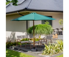 Sodo skėtis PATIO Poly, 3 m, žalia