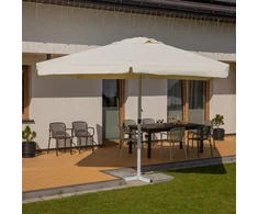 Sodo skėtis Resto 3,5 x 3,5 m ekru PATIO