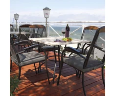 Sodo stalas Roma 80 x 80 cm PATIO