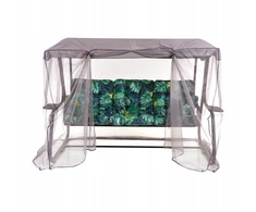 Sodo sūpynės su stogeliu „Celebes Plus Black Edition G058-02PB PATIO“