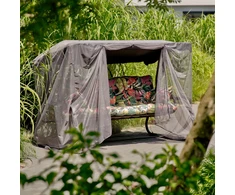 Sodo sūpynės su stogeliu „Celebes Plus Black Edition G052-23IB PATIO“