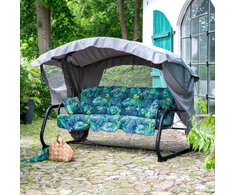 Sodo sūpynės su tinkleliu nuo uodų Ravenna Lux Juodas Edition G051-02IB PATIO