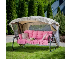 Sodo sūpynės su tinkleliu nuo uodų Ravenna Lux D042-23DW PATIO + NEMOKAMAI