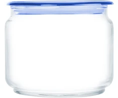 Słoik su dangteliu Plano 500 ml mėlyna LUMINARC