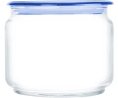 Słoik su dangteliu Plano 500 ml mėlyna LUMINARC