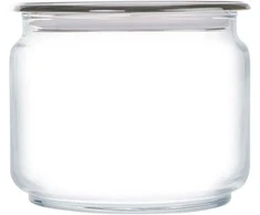 Stiklainis su dangteliu Plano 500 ml pilkas LUMINARC