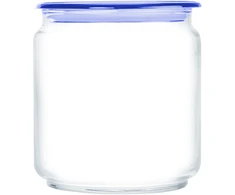 Słoik su dangteliu Plano 750 ml mėlyna LUMINARC