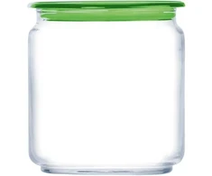 Stiklainis su dangteliu Plano 750 ml žalias LUMINARC