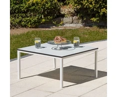 Sodo stalas Agat baltas 68 x 68 cm PATIO