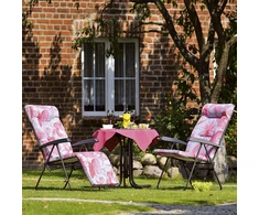 Staliukas sodo Dine &amp; Relax 70 cm punti / antracito PATIO