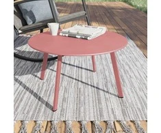 Lauko staliukas PATIO Olivier Rožinis, 70 cm